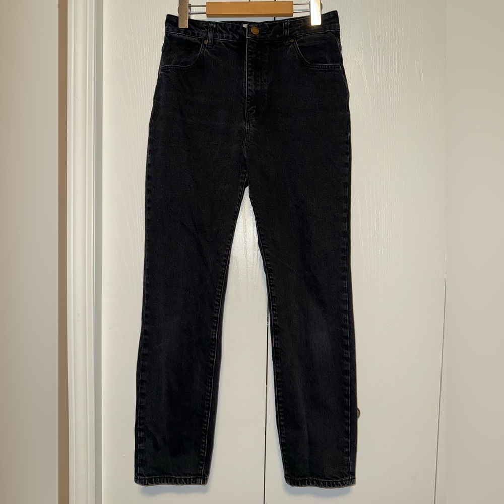Rollas Ezy - Black Stone Worn Jeans